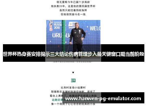 世界杯热身赛安排揭示三大结论伤病管理步入最关键窗口期当前阶段